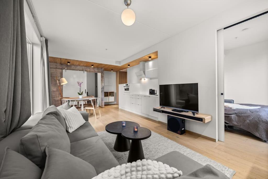 Luxury 2-Bedroom Apartment With Seaview In Oslo City Center ภายนอก รูปภาพ