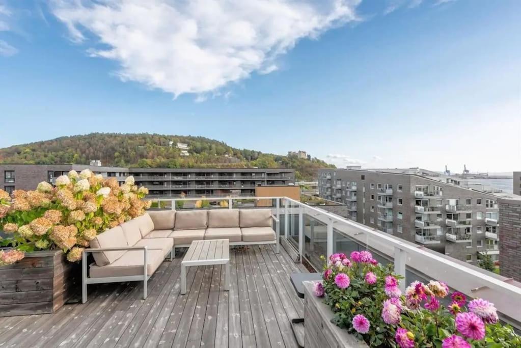 Luxury 2-Bedroom Apartment With Seaview In Oslo City Center ภายนอก รูปภาพ